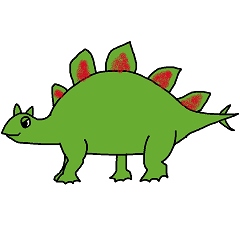 恐竜シリーズ ステゴサウルス Line スタンプ Line Store