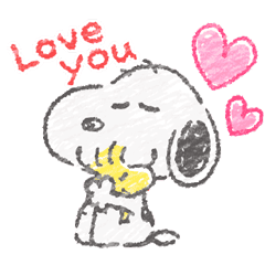 Cute Crayon Snoopy Stickers Line Stickers Line Store Cute Crayon Snoopy Stickers Line Stickers Line Store