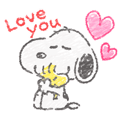 Cute Crayon Snoopy Stickers Line Stickers Line Store