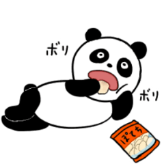 hera-hera panda sticker