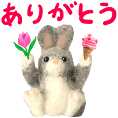 (Move)Fluffy rabbit