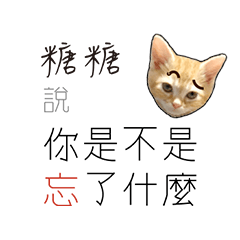 for_tangtang糖糖負能量厭世姓名貼