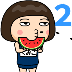 kumiko wears swimming suit 2