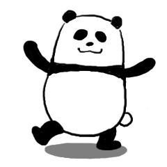 Panda who wants to talk