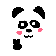 Panda cute waii
