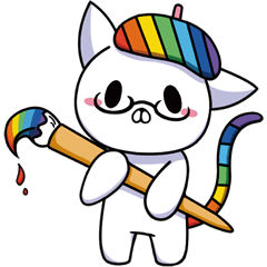 ヒューマンキャンパス高校ひゅーにゃん - LINE スタンプ | LINE STORE