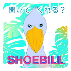 Hareruki of cool shoebill #cool