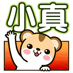 462 Xiaozhen - your name sticker