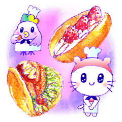 Vol 5 おいしい こだま ペコリン Line スタンプ Line Store Vol 5 おいしい こだま ペコリン Line スタンプ Line Store