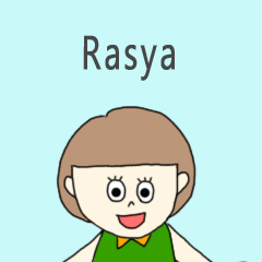 Rasya cute sticker.?!!*!!?!?!!**??!!!!