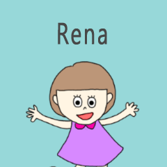 Rena cute sticker.!?*??*??