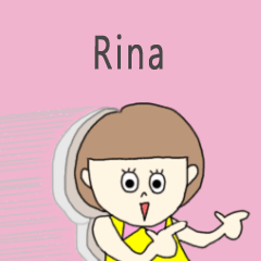 Rina cute sticker.?*?!!!