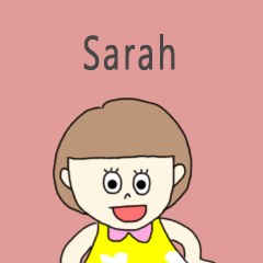 Sarah cute sticker.****!?!?