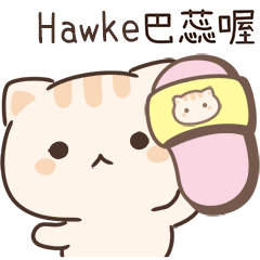 小星貓姓名貼-Hawke專用