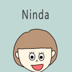 Ninda cute sticker.!!!!!!!