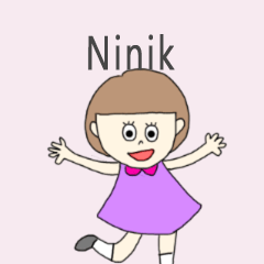 Ninik cute sticker.!***?!???*