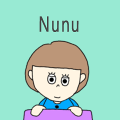 Nunu cute sticker.*!!??*