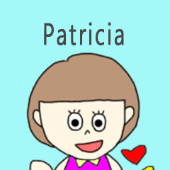 Patricia cute sticker.??**?