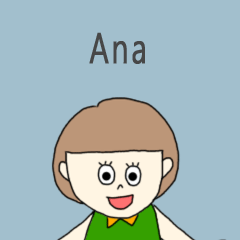 Ana cute sticker.**!*?!