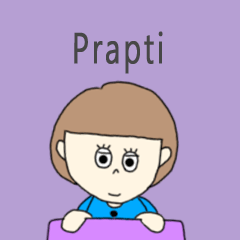 Prapti cute sticker.?!?*??*?