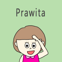 Prawita cute sticker.?!