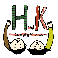 HandK Couple Sticker
