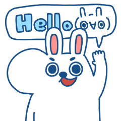 方塊好朋友－Hoho兔說哈囉！
