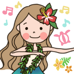 夏威夷女孩的每日草裙舞★