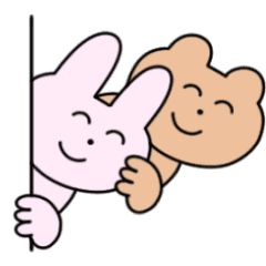 Ugoku Usagi And Kuma Sticker Line Stickers Line Store