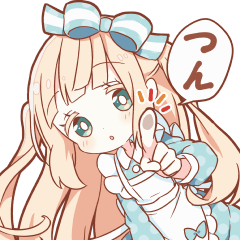 UGOKU HONWAKA Alice sticker