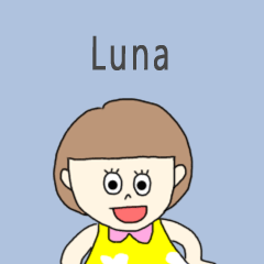 Luna cute sticker.??*?**?!!!*!*?**!!*
