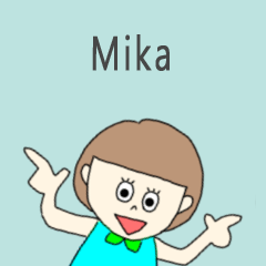 Mika cute sticker.?**!