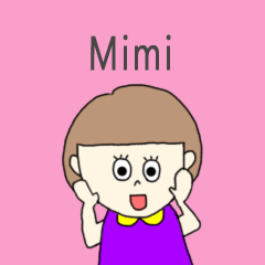 Mimi cute sticker.***!?*!?*!!
