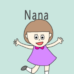 Nana cute sticker.*!!!?!?!!?!*?!*!