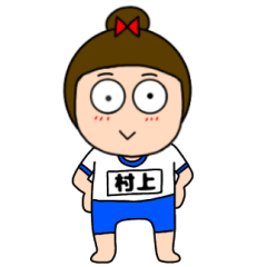 Gym clothes girls Murakami