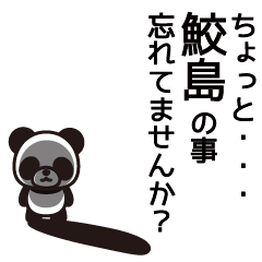 Samejima Panda Sticker
