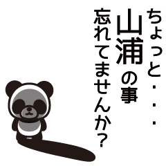Yamaura Panda Sticker