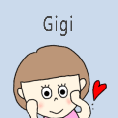 Gigi cute sticker.!!?!*!*