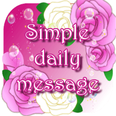 Simple daily message -elegant-