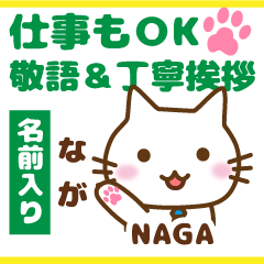 NAGA:Polite greetings.Animal Cat