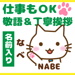 NABE:Polite greetings.Animal Cat