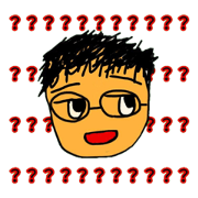 Glasses kun's stamp