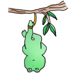 逆さまかえる Line スタンプ Line Store 逆さまかえる Line スタンプ Line Store