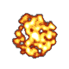 explosion animation stamp