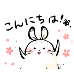 chubby pretty rabbit (Japanese)