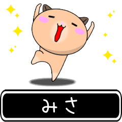 Misa only cute high speed Sticker