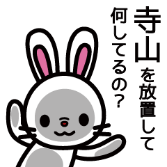 Terayama Rabbit Sticker
