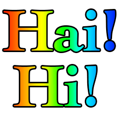 English - Indonesian Rainbow Version 1