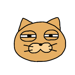 Daily usable cat's Sticker.