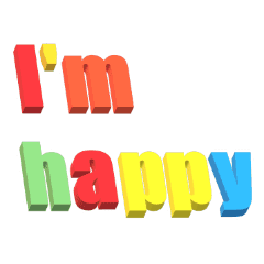 英語のあいさつをシンプルな立体文字で Line スタンプ Line Store 英語のあいさつをシンプルな立体文字で Line スタンプ Line Store